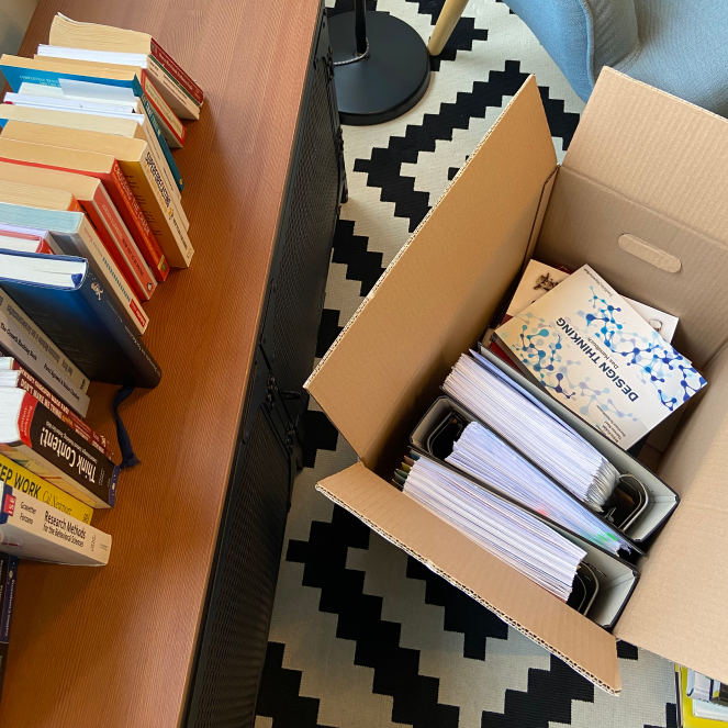 Moving boxes for books and folders | Topkartons.ch